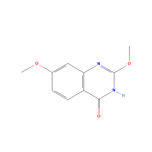 2,7-dimethoxy-1H-quinazolin-4-one (CAS: 1409950-39-5) - Chemical Structure and Molecular Formula 