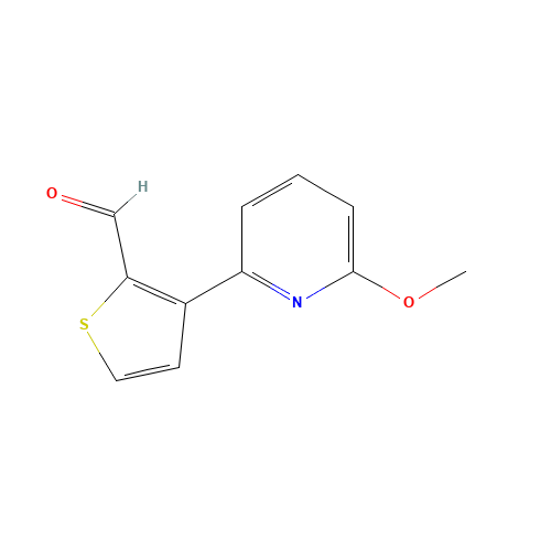 3-(6-methoxypyridin-2-yl)thiophene-2-carbaldehyde (CAS: 1177369-16-2) - Related Chemical Product