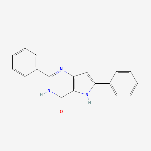 2,6-diphenyl-1,5-dihydropyrrolo[3,2-d]pyrimidin-4-one (CAS: 237435-24-4) - Related Chemical Product