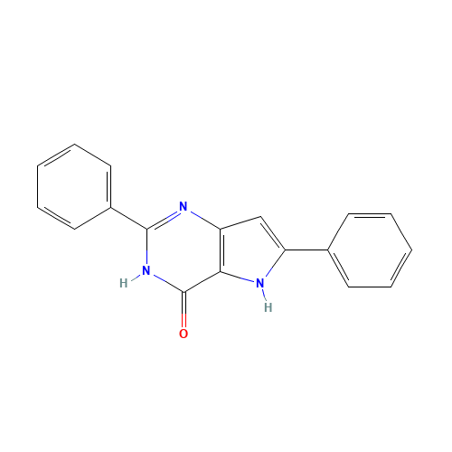 2,6-diphenyl-1,5-dihydropyrrolo[3,2-d]pyrimidin-4-one (CAS: 237435-24-4) - Related Chemical Product