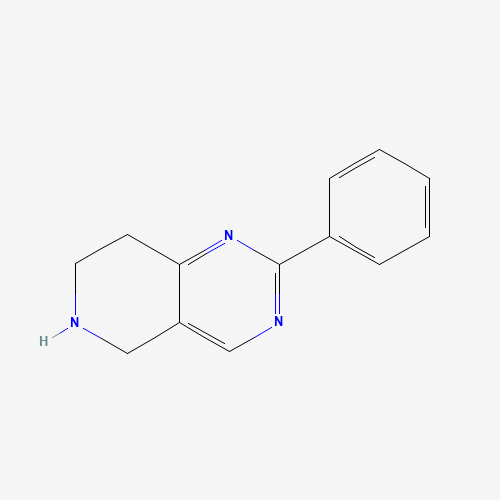 2-phenyl-5,6,7,8-tetrahydropyrido[4,3-d]pyrimidine (CAS: 777842-72-5) - Related Chemical Product