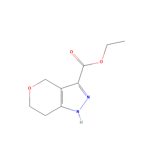 ethyl 1,4,6,7-tetrahydropyrano[4,3-c]pyrazole-3-carboxylate (CAS: 518990-21-1) - Related Chemical Product