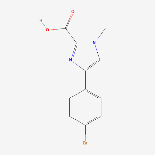 4-(4-bromophenyl)-1-methylimidazole-2-carboxylic acid (CAS: 869570-48-9) - Related Chemical Product