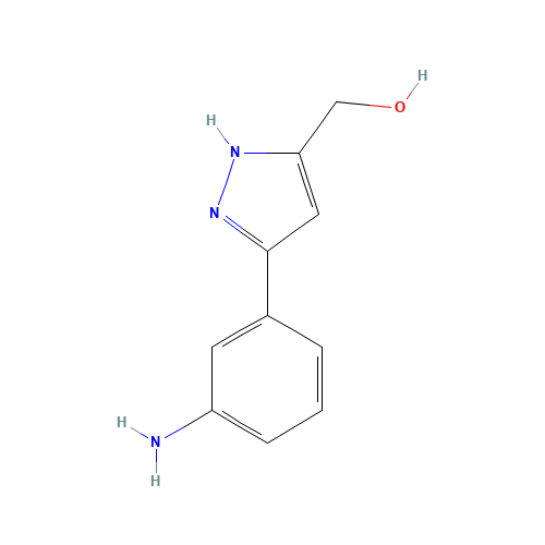 [3-(3-aminophenyl)-1H-pyrazol-5-yl]methanol (CAS: 1238873-41-0) - Related Chemical Product