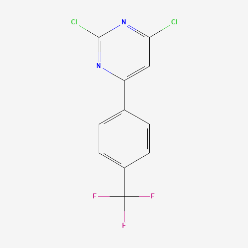 2,4-dichloro-6-[4-(trifluoromethyl)phenyl]pyrimidine (CAS: 879608-91-0) - Related Chemical Product