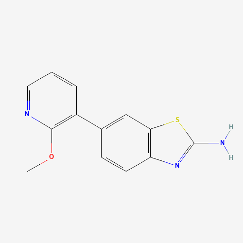 6-(2-methoxypyridin-3-yl)-1,3-benzothiazol-2-amine (CAS: 1244041-72-2) - Related Chemical Product