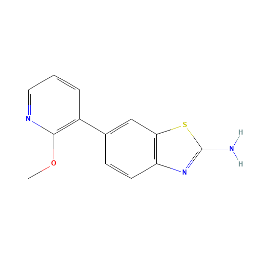 6-(2-methoxypyridin-3-yl)-1,3-benzothiazol-2-amine (CAS: 1244041-72-2) - Related Chemical Product