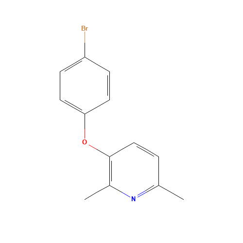3-(4-bromophenoxy)-2,6-dimethylpyridine (CAS: 1362703-24-9) - Related Chemical Product