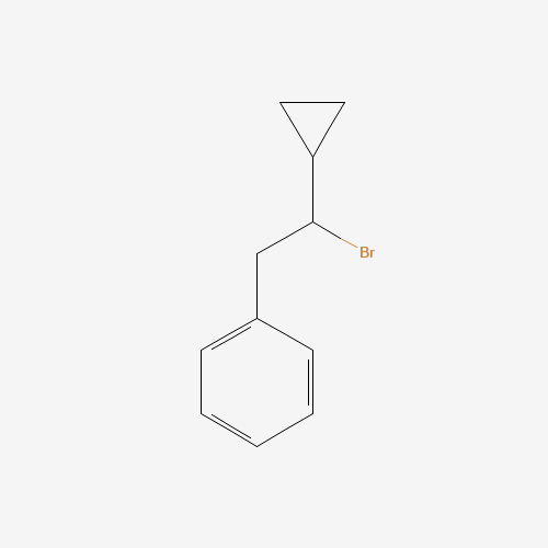 (2-bromo-2-cyclopropylethyl)benzene (CAS: 1342608-89-2) - Chemical Structure and Molecular Formula 