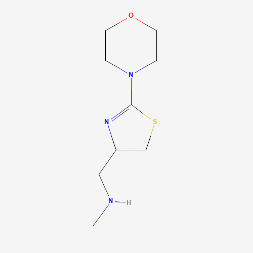 N-methyl-1-(2-morpholin-4-yl-1,3-thiazol-4-yl)methanamine (CAS: 915707-64-1) - Related Chemical Product