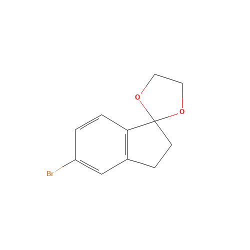 6-bromospiro[1,2-dihydroindene-3,2'-1,3-dioxolane] (CAS: 760995-51-5) - Related Chemical Product