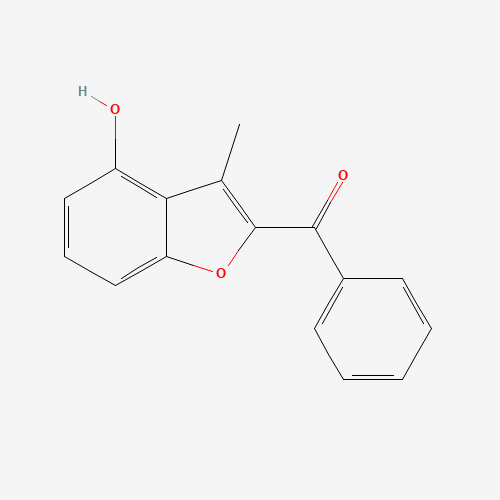 (4-hydroxy-3-methyl-1-benzofuran-2-yl)-phenylmethanone (CAS: 99246-64-7) - Related Chemical Product