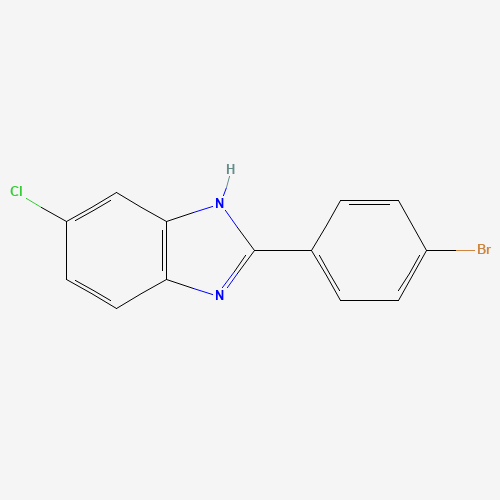 2-(4-bromophenyl)-6-chloro-1H-benzimidazole (CAS: 946386-78-3) - Related Chemical Product