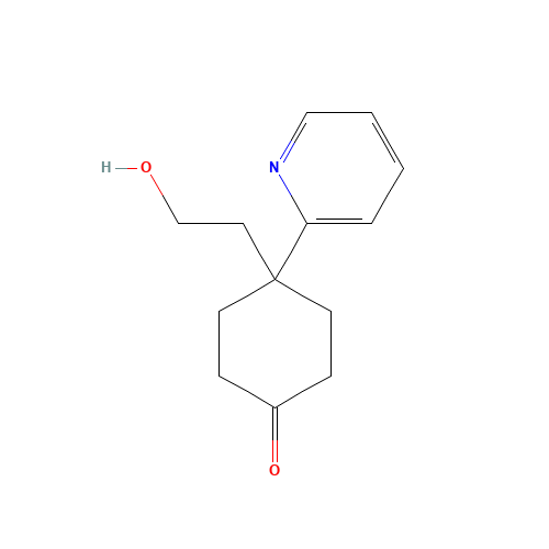 4-(2-hydroxyethyl)-4-pyridin-2-ylcyclohexan-1-one (CAS: 1006685-79-5) - Related Chemical Product