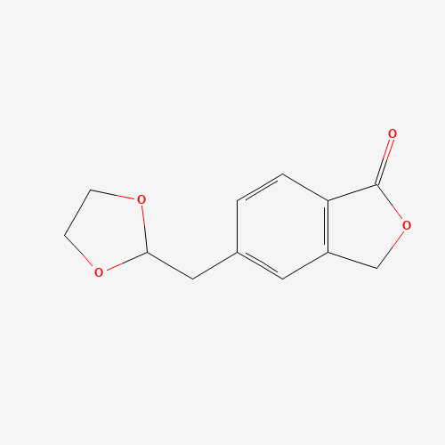 5-(1,3-dioxolan-2-ylmethyl)-3H-2-benzofuran-1-one (CAS: 872617-56-6) - Related Chemical Product