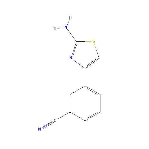 3-(2-amino-1,3-thiazol-4-yl)benzonitrile (CAS: 202664-32-2) - Related Chemical Product