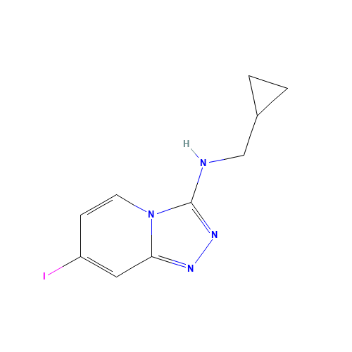 N-(cyclopropylmethyl)-7-iodo-[1,2,4]triazolo[4,3-a]pyridin-3-amine (CAS: 1057393-53-9) - Related Chemical Product