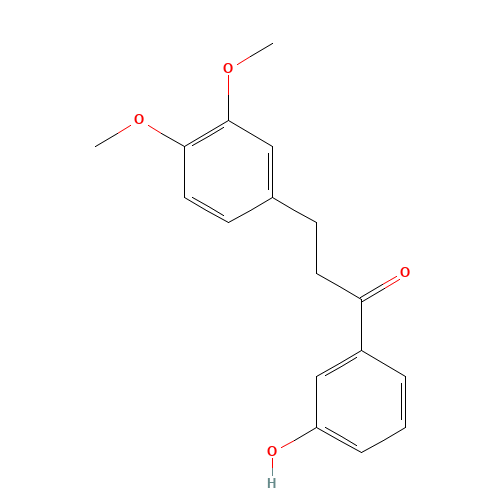 3-(3,4-dimethoxyphenyl)-1-(3-hydroxyphenyl)propan-1-one (CAS: 178445-83-5) - Related Chemical Product