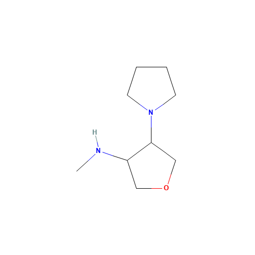 N-methyl-4-pyrrolidin-1-yloxolan-3-amine (CAS: 1215672-25-5) - Related Chemical Product