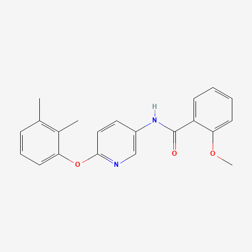 N-[6-(2,3-dimethylphenoxy)pyridin-3-yl]-2-methoxybenzamide (CAS: 224804-98-2) - Related Chemical Product