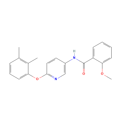 N-[6-(2,3-dimethylphenoxy)pyridin-3-yl]-2-methoxybenzamide (CAS: 224804-98-2) - Related Chemical Product