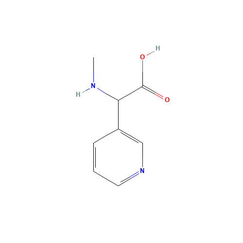 2-(methylamino)-2-pyridin-3-ylacetic acid (CAS: 115200-98-1) - Related Chemical Product