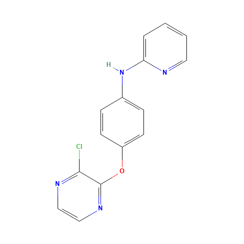 N-[4-(3-chloropyrazin-2-yl)oxyphenyl]pyridin-2-amine (CAS: 1206970-13-9) - Related Chemical Product
