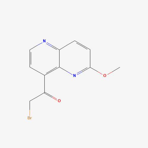 2-bromo-1-(6-methoxy-1,5-naphthyridin-4-yl)ethanone (CAS: 394223-06-4) - Related Chemical Product