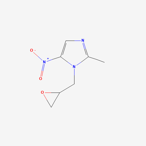 2-methyl-5-nitro-1-(oxiran-2-ylmethyl)imidazole (CAS: 16773-52-7) - Related Chemical Product