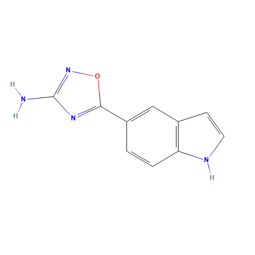 5-(1H-indol-5-yl)-1,2,4-oxadiazol-3-amine (CAS: 1401349-85-6) - Related Chemical Product