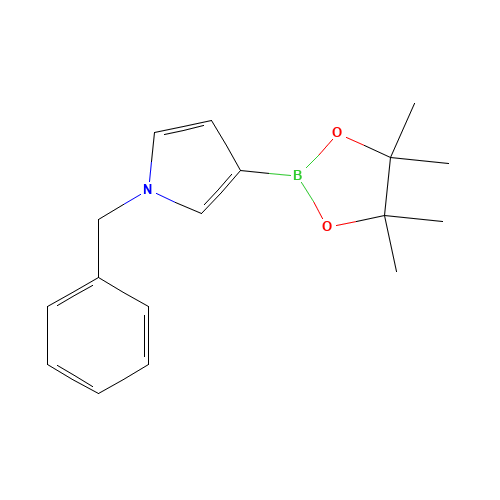 1-benzyl-3-(4,4,5,5-tetramethyl-1,3,2-dioxaborolan-2-yl)pyrrole (CAS: 439813-83-9) - Related Chemical Product