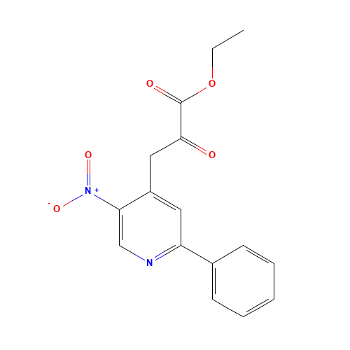 ethyl 3-(5-nitro-2-phenylpyridin-4-yl)-2-oxopropanoate (CAS: 920979-00-6) - Related Chemical Product
