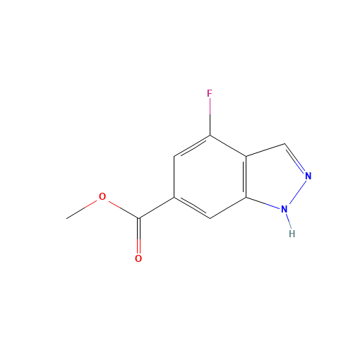 methyl 4-fluoro-1H-indazole-6-carboxylate (CAS: 885521-44-8) - Related Chemical Product