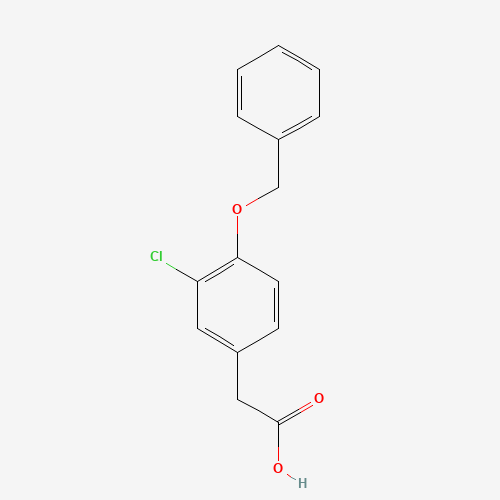 2-(3-chloro-4-phenylmethoxyphenyl)acetic acid (CAS: 60736-70-1) - Related Chemical Product