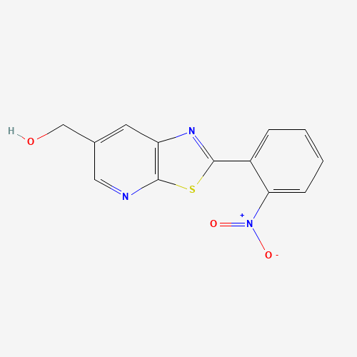 [2-(2-nitrophenyl)-[1,3]thiazolo[5,4-b]pyridin-6-yl]methanol (CAS: 1231952-71-8) - Related Chemical Product