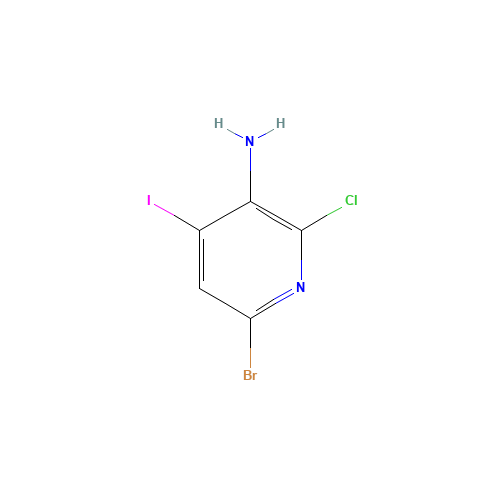 6-bromo-2-chloro-4-iodopyridin-3-amine (CAS: 1138444-29-7) - Related Chemical Product