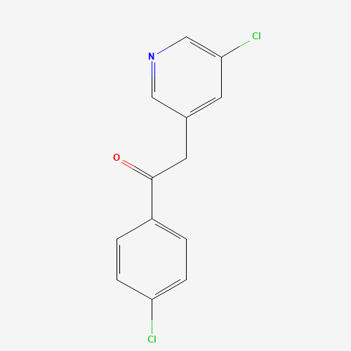 1-(4-chlorophenyl)-2-(5-chloropyridin-3-yl)ethanone (CAS: 1352073-56-3) - Related Chemical Product