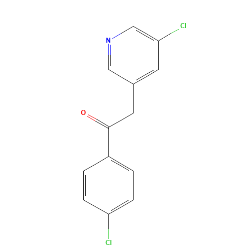 1-(4-chlorophenyl)-2-(5-chloropyridin-3-yl)ethanone (CAS: 1352073-56-3) - Related Chemical Product