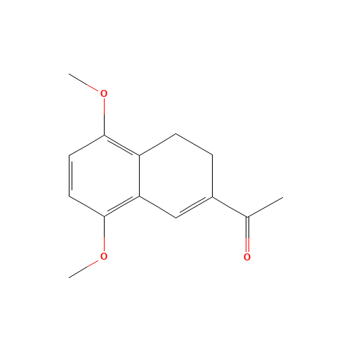 1-(5,8-dimethoxy-3,4-dihydronaphthalen-2-yl)ethanone (CAS: 75251-98-8) - Related Chemical Product