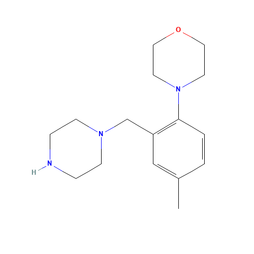 4-[4-methyl-2-(piperazin-1-ylmethyl)phenyl]morpholine (CAS: 1460033-47-9) - Related Chemical Product