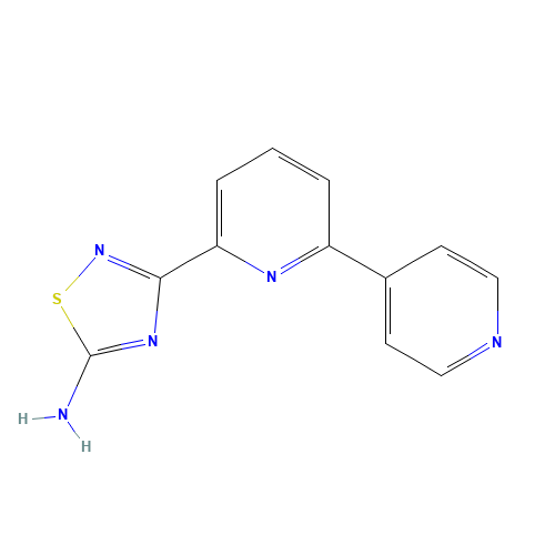3-(6-pyridin-4-ylpyridin-2-yl)-1,2,4-thiadiazol-5-amine (CAS: 1179361-29-5) - Related Chemical Product
