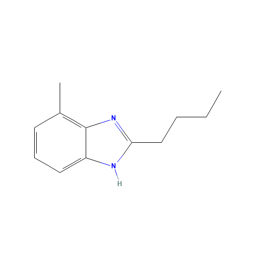 2-butyl-4-methyl-1H-benzimidazole (CAS: 77303-08-3) - Related Chemical Product