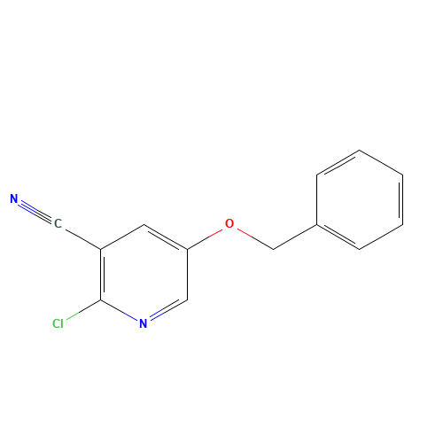 2-chloro-5-phenylmethoxypyridine-3-carbonitrile (CAS: 74650-76-3) - Related Chemical Product