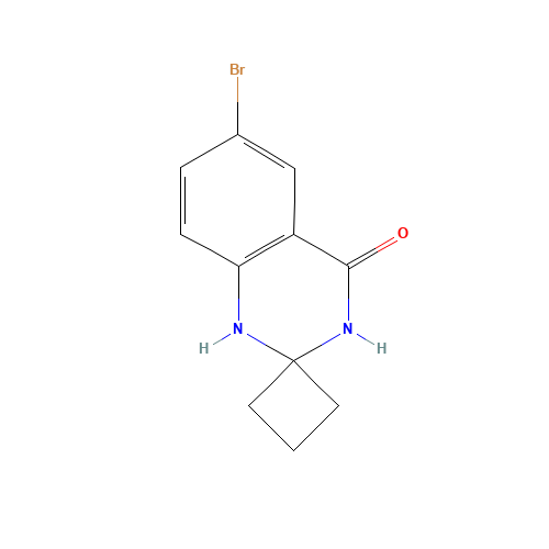 6-bromospiro[1,3-dihydroquinazoline-2,1'-cyclobutane]-4-one (CAS: 1272756-13-4) - Related Chemical Product
