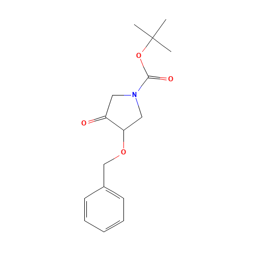 tert-butyl 3-oxo-4-phenylmethoxypyrrolidine-1-carboxylate (CAS: 1610714-51-6) - Related Chemical Product