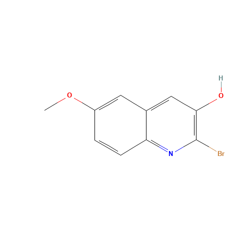 2-bromo-6-methoxyquinolin-3-ol (CAS: 1026203-42-8) - Related Chemical Product