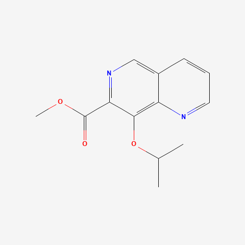 methyl 8-propan-2-yloxy-1,6-naphthyridine-7-carboxylate (CAS: 1369393-81-6) - Related Chemical Product