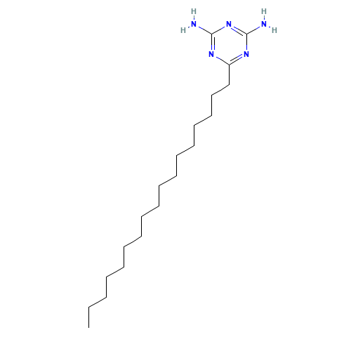 6-heptadecyl-1,3,5-triazine-2,4-diamine (CAS: 2533-20-2) - Related Chemical Product