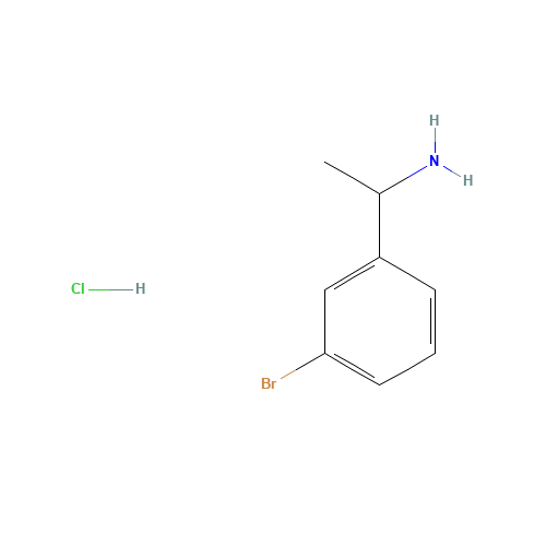 1-(3-bromophenyl)ethanamine;hydrochloride (CAS: 90151-46-5) - Related Chemical Product