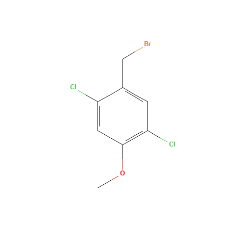 1-(bromomethyl)-2,5-dichloro-4-methoxybenzene (CAS: 1427753-68-1) - Related Chemical Product